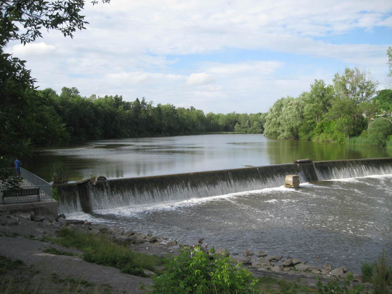Churchville, NY The Mill Site lake in Churchville,NY is a popular