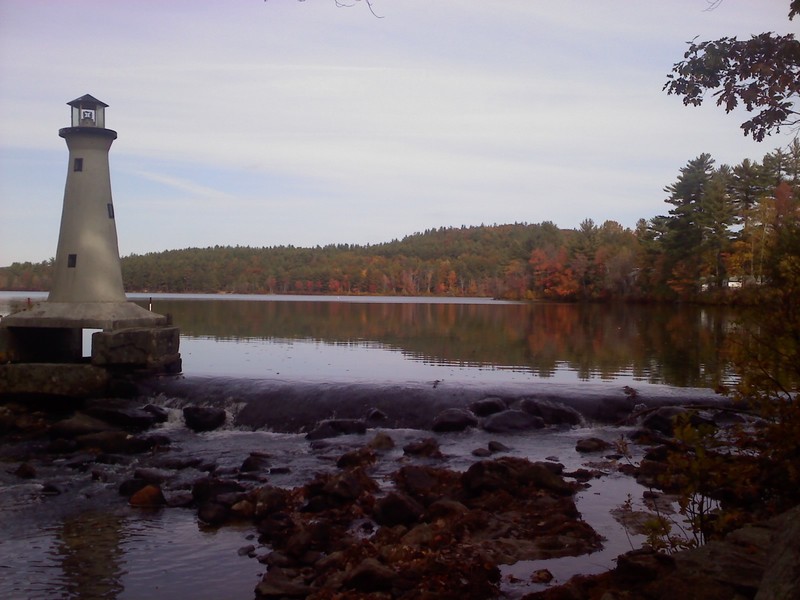 Brookline, NH The Lighthouse on Lake Potanipo, Brookline NH photo