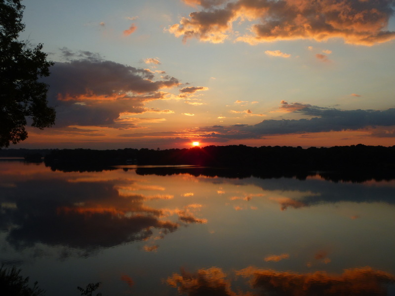 Hendersonville, TN Old Hickory Lake Sunrise photo, picture, image