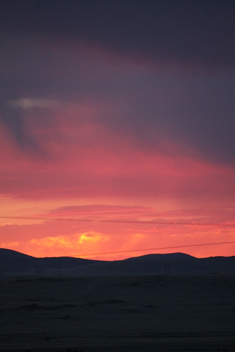 Eagar, AZ sunset from Eagar AZ photo, picture, image (Arizona) at