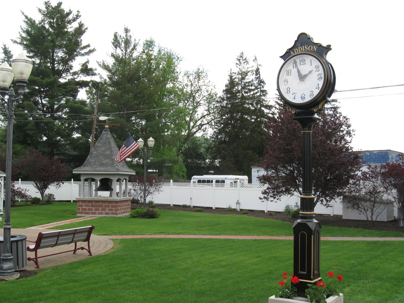 Addison, NY Old Village Hall Memorial Park photo, picture, image (New