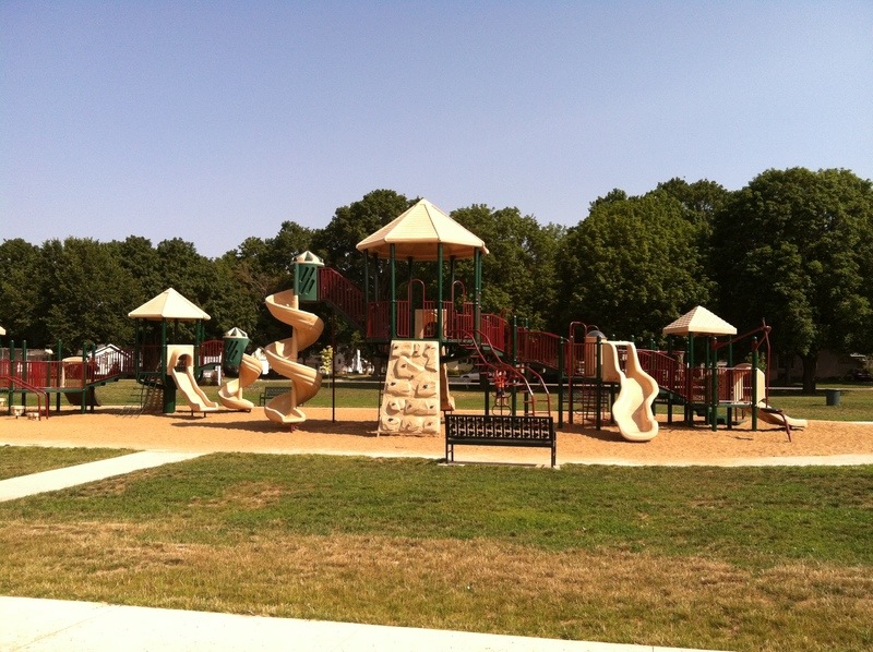 Osage, IA The playground at City Park. photo, picture, image (Iowa
