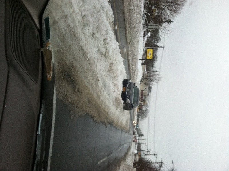 Centereach, NY Someone else's car still stuck in middle of middle