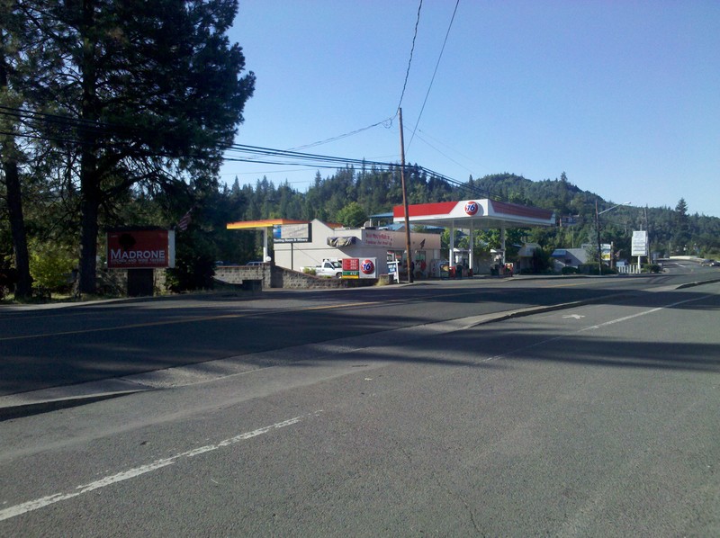 Shady Cove, OR Downtown Shady Cove July 2011 Gas station photo