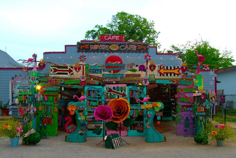 Round Top, TX Royers Round Top Cafe during our semiannual antique