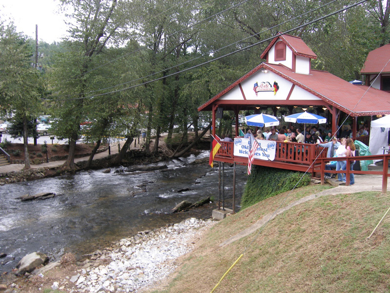 Helen, GA Restaurant on the Chattahoochee River, Helen GA photo