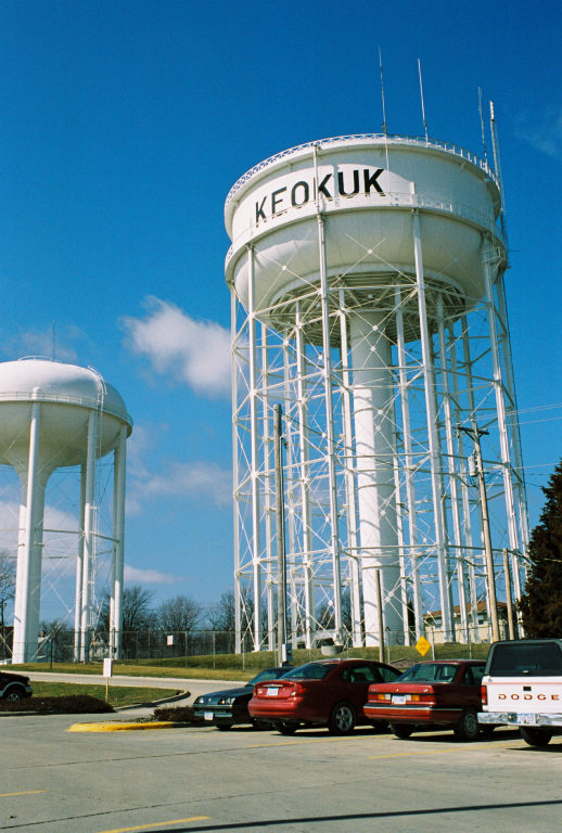Keokuk, IA Keokuk's Infamous Water Tower photo, picture, image (Iowa