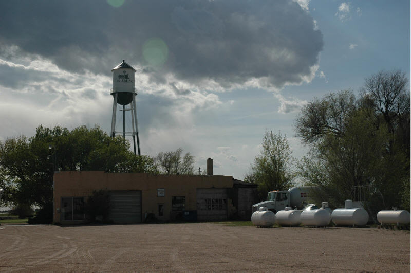 Fleming, CO Water Tower photo, picture, image (Colorado) at