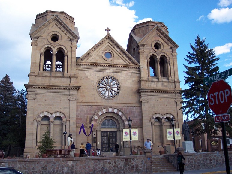 Santa Fe, NM St. Francis CathedralThe most photographed building in Santa Fe photo, picture