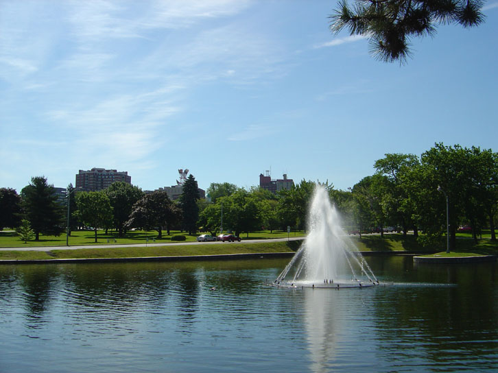 Portland, ME Deering Oaks Park photo, picture, image (Maine) at city