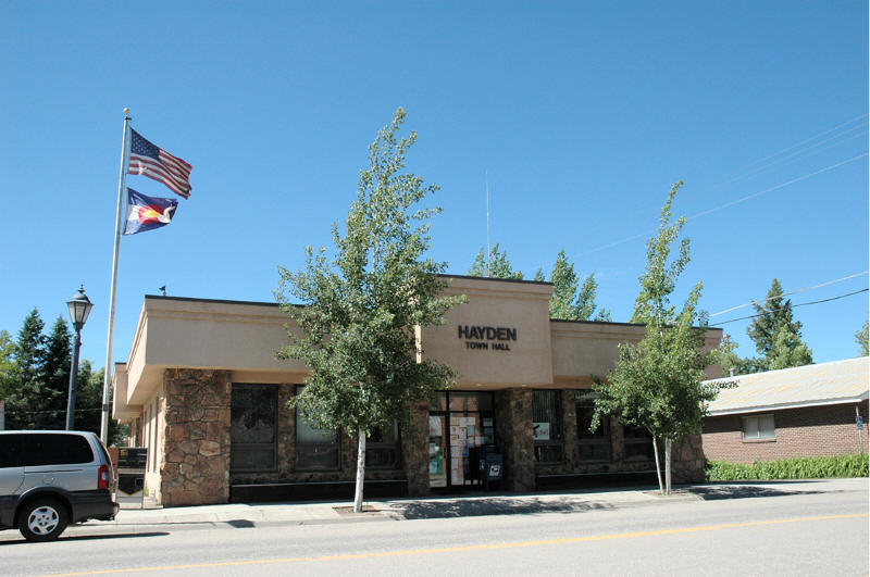 Hayden, CO Town Hall photo, picture, image (Colorado) at