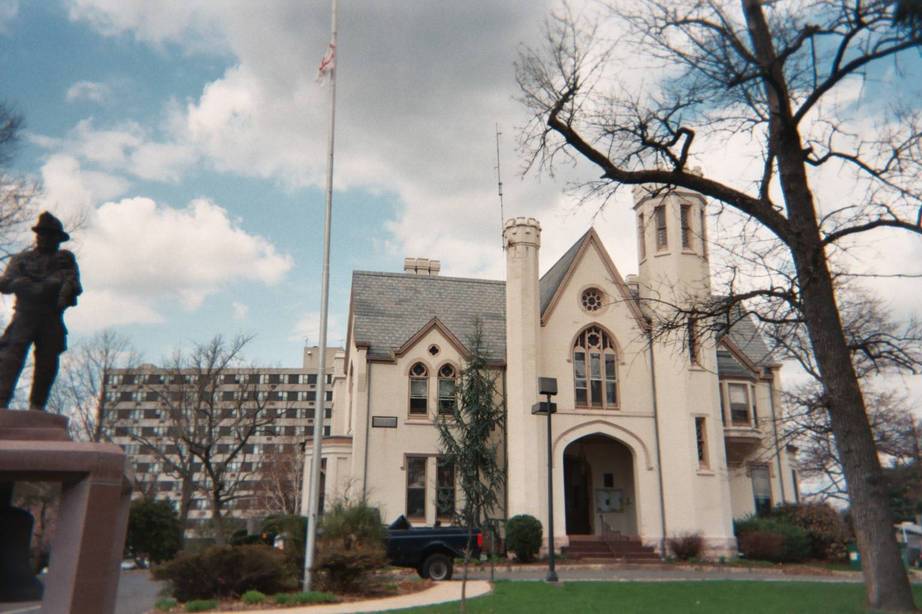 Somerville, NJ Library and Town hall. photo, picture, image (New