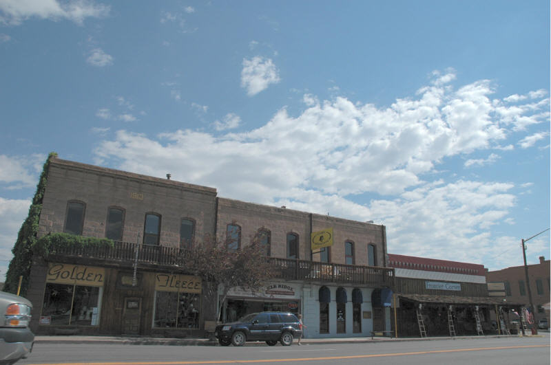 Del Norte, CO Downtown Block photo, picture, image (Colorado) at city