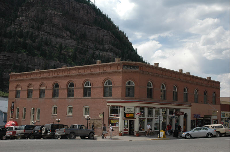Ouray, CO Downtown photo, picture, image (Colorado) at