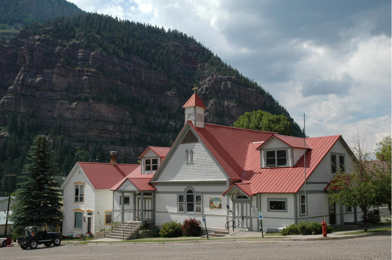 Ouray, CO Church photo, picture, image (Colorado) at