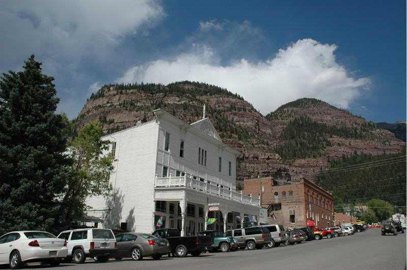 Ouray, CO Downtown photo, picture, image (Colorado) at