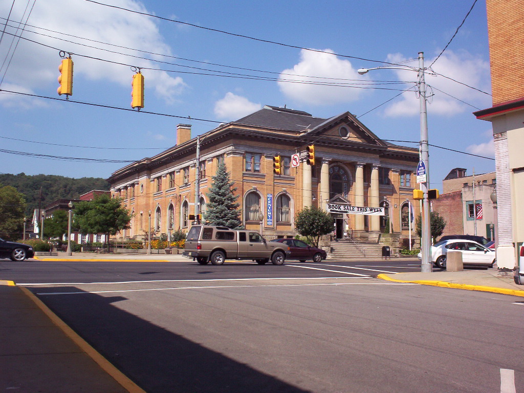 Beaver Falls, PA Carnegie Library on 7th Ave Beaver Falls,Pa. in the