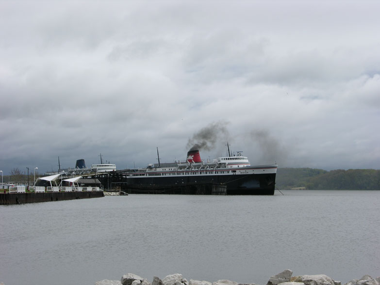 Ludington, MI Lake Michigan Ferry at port Ludington photo, picture