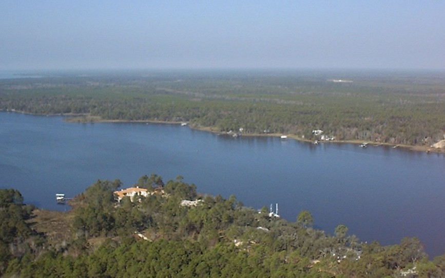 Freeport, FL Air view of Lagrange Bayou photo, picture, image