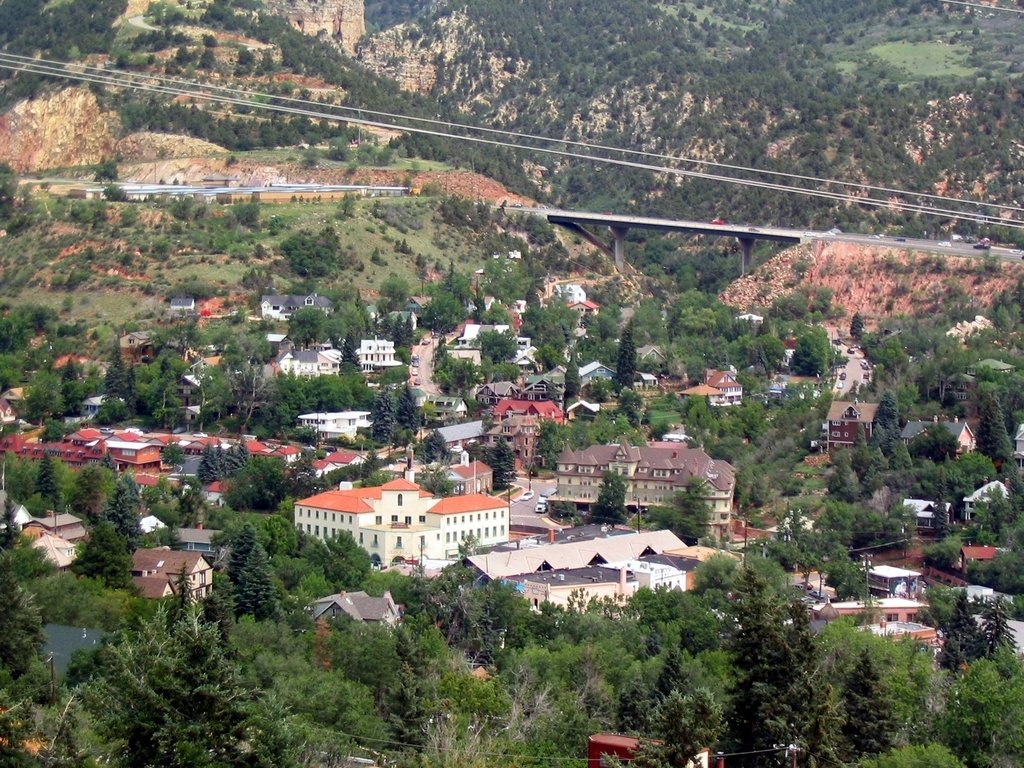 Manitou Springs, CO Manitou Springs as seen from Paul Intemann Nature