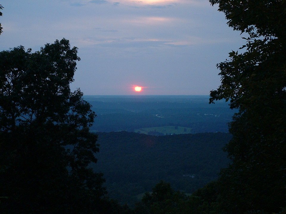 Mentone, AL Sunset from Lookout Mountain, Mentone AL photo, picture