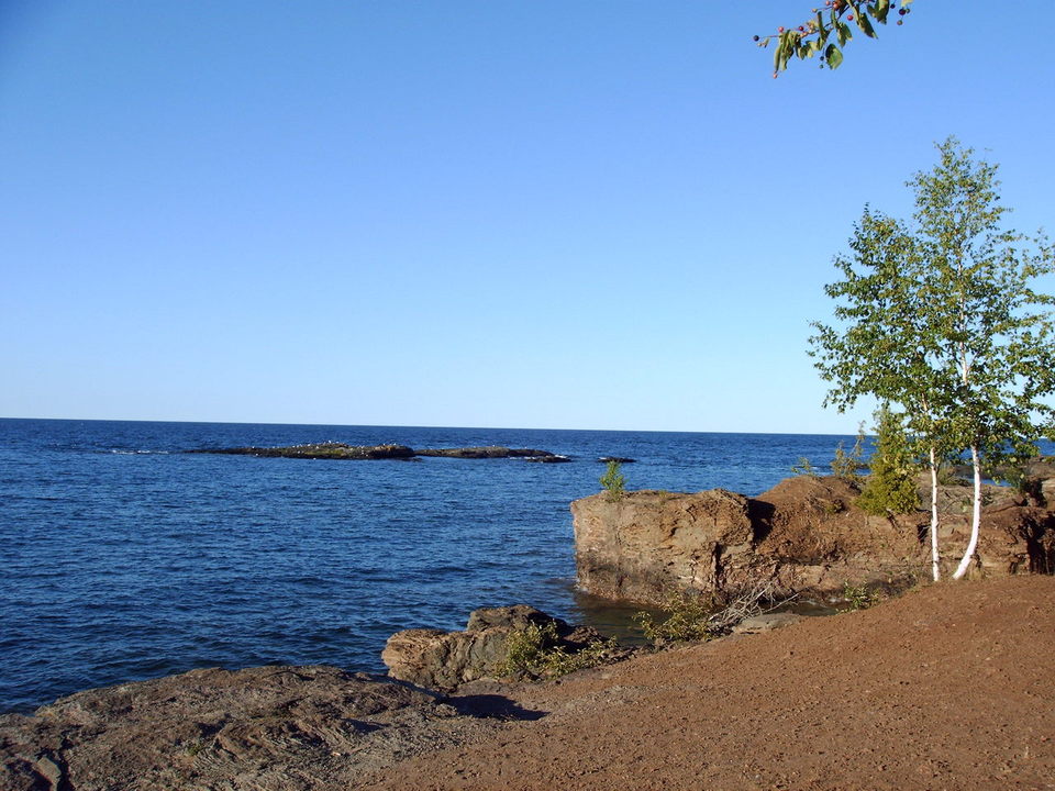 Marquette, MI The North side of Presque Isle park. photo, picture
