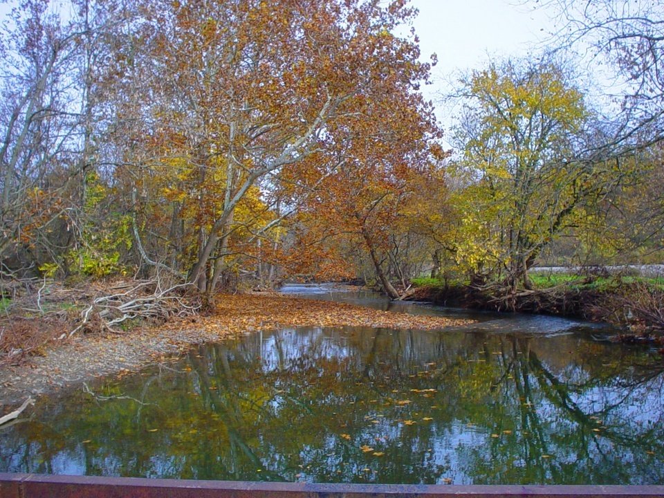 Jefferson Hills, PA Peters Creek in autumn photo, picture, image