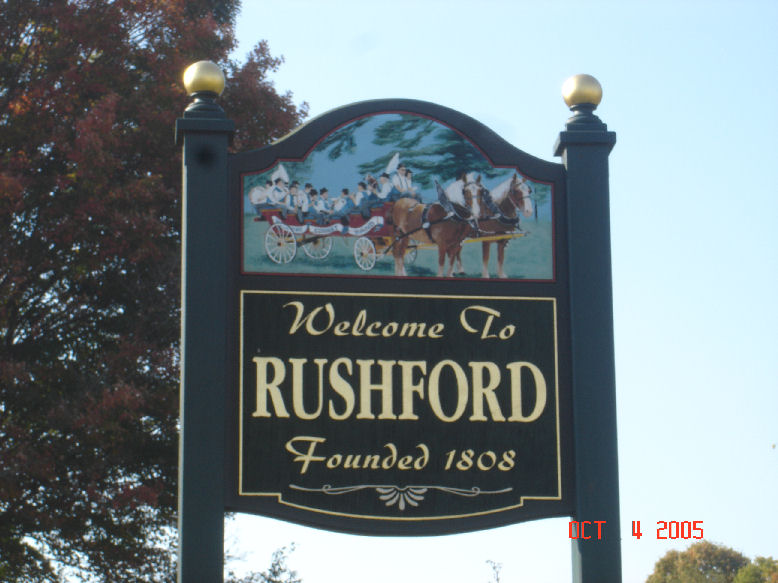 Rushford, NY Sign "Rushford, NY" photo, picture, image (New York) at