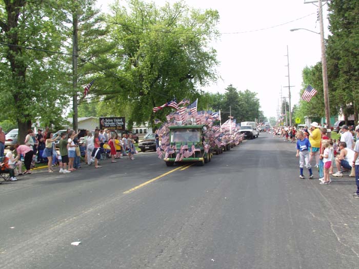 Eastman, WI Fourth of July parade 2004 photo, picture, image