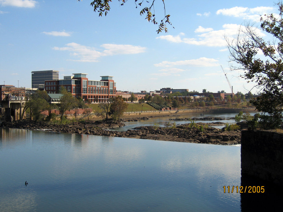 Columbus, GA View of Synovus with Government Center Behind photo, picture, image at