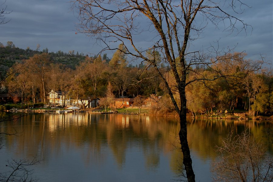 Lake Wildwood, CA Dusk on Lake Wildwood photo, picture, image