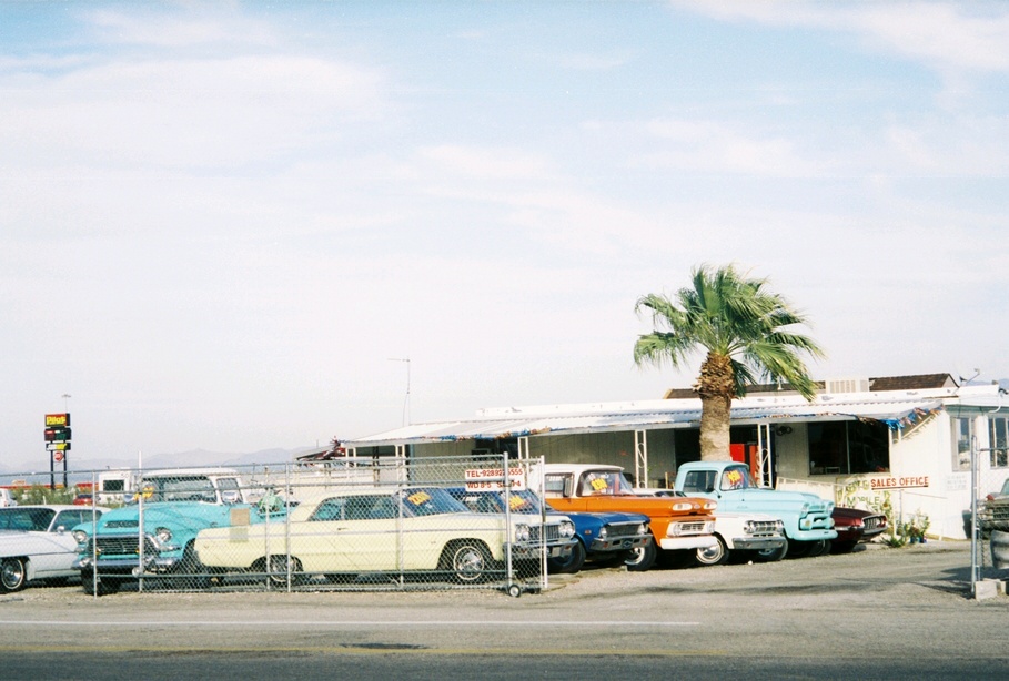 Quartzsite, AZ Retro cars in Quartzite AZ. January 2006 photo