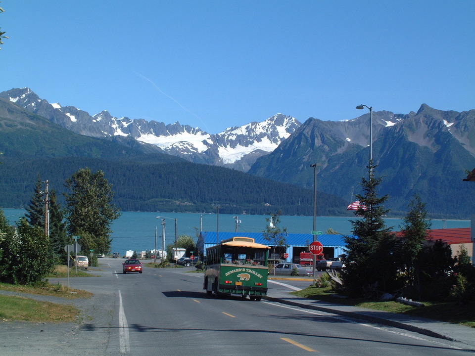 Seward, AK SEWARD TROLLY AND RESURECTION BAY AT SEWARD photo, picture
