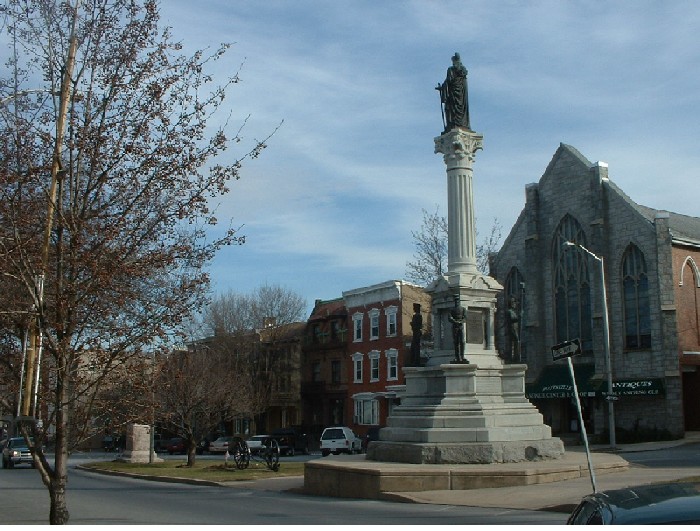 Pottsville, PA Garfield Square 2 photo, picture, image (Pennsylvania