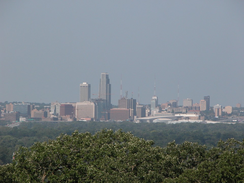 Omaha, NE Skyline photo, picture, image (Nebraska) at
