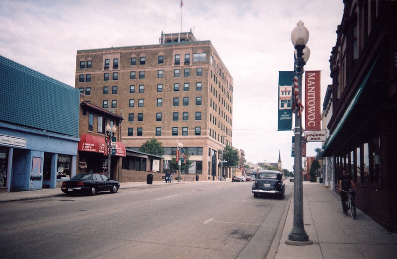 Manitowoc, WI Another view of downtown Manitowoc photo, picture