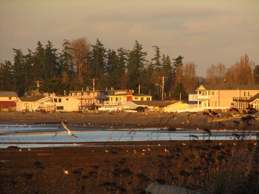 Birch Bay, WA British Columbian Cascades, from Birch Bay, Washington