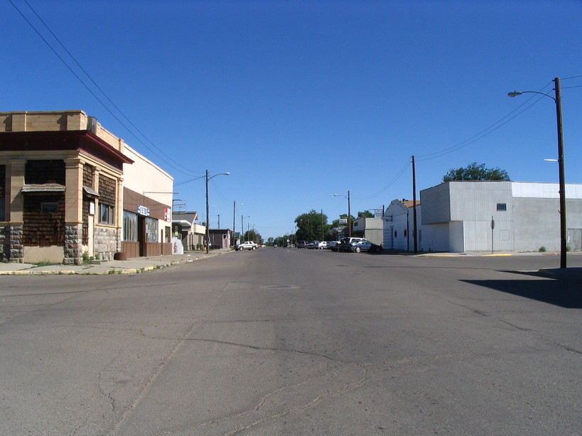Poplar, MT Main street photo, picture, image (Montana) at