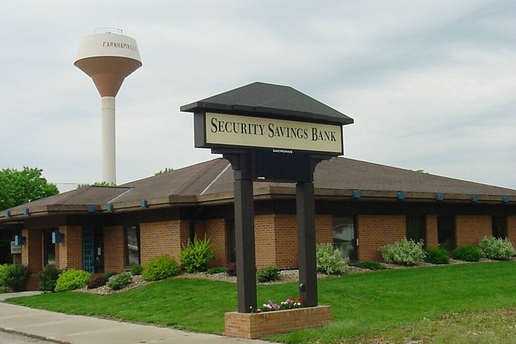 Farnhamville, IA Security Savings Bank photo, picture, image (Iowa