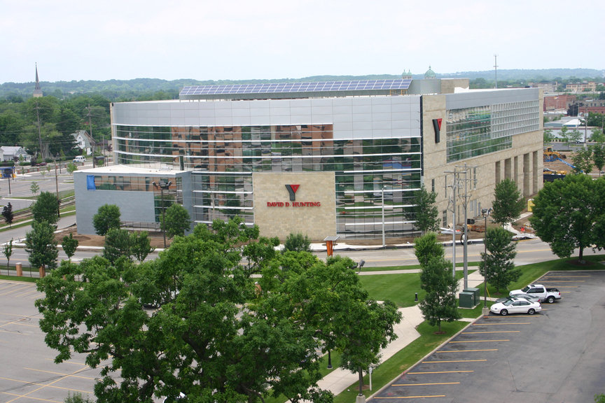 Grand Rapids, MI Brand new David D. Hunting YMCA in downtown Grand