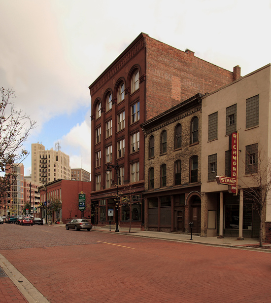 Grand Rapids, MI City hall and Calder Plaza photo, picture, image (Michigan) at
