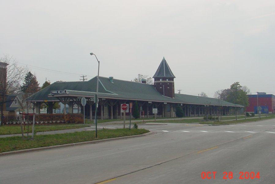Fond du Lac, WI Fond du Lac's historic Railroad Station. photo
