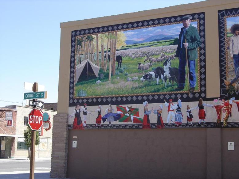Vale, OR Downtown Murals Celebrating the Oregon Trail photo, picture