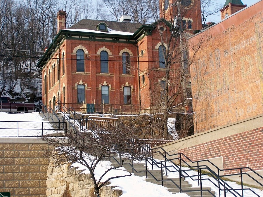 Galena, IL Galena in winter photo, picture, image (Illinois) at city