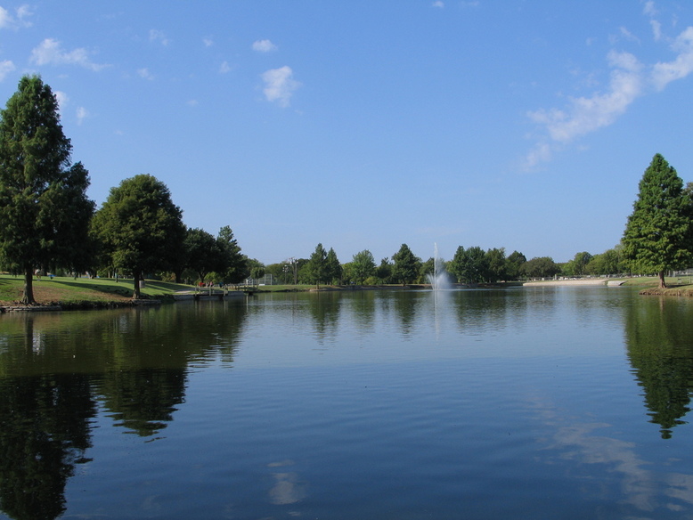 Mesquite, TX City Lake Park photo, picture, image (Texas) at city