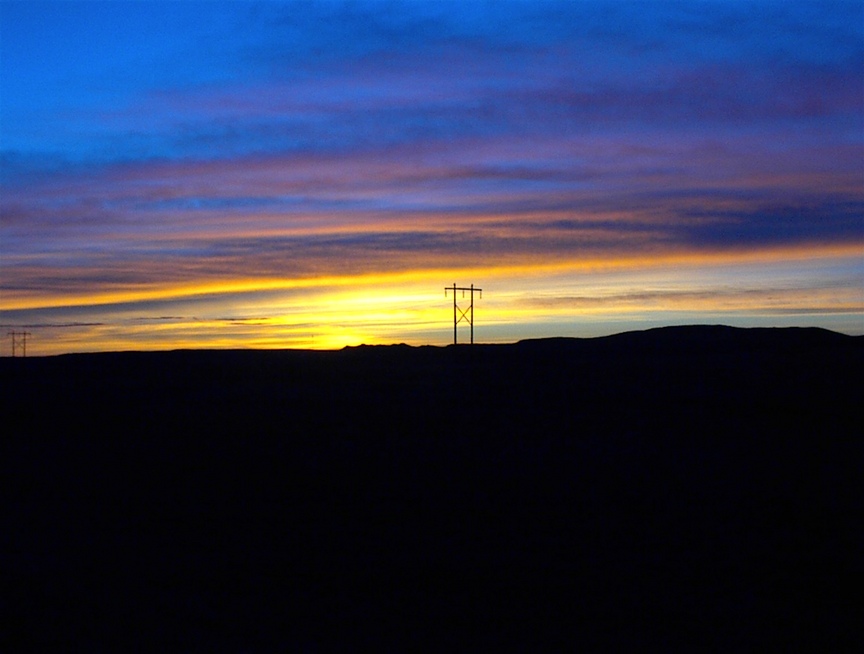 Portal, ND morning sky photo, picture, image (North Dakota) at city