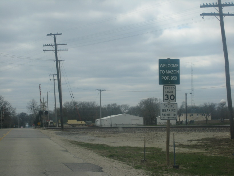 Mazon, IL to mazon.. photo, picture, image (Illinois) at city