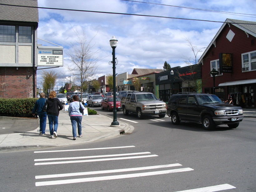 Burien, WA Old Downtown Burien photo, picture, image (Washington) at