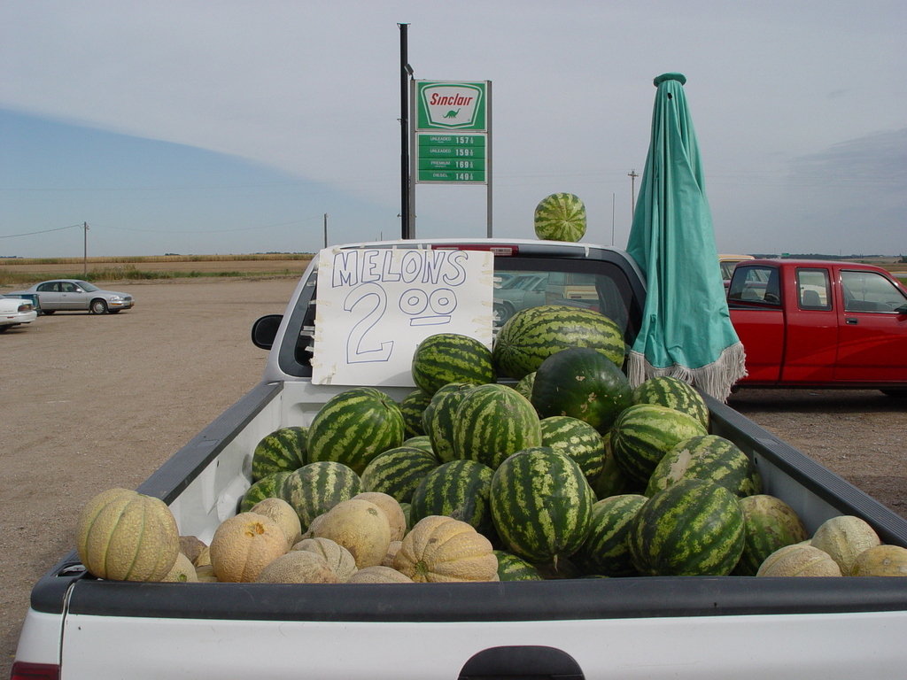 Humphrey, NE Nebraska grown watermelons photo, picture, image