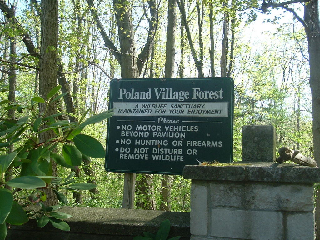 Poland, OH Poland Village ForestMain Gate photo, picture, image